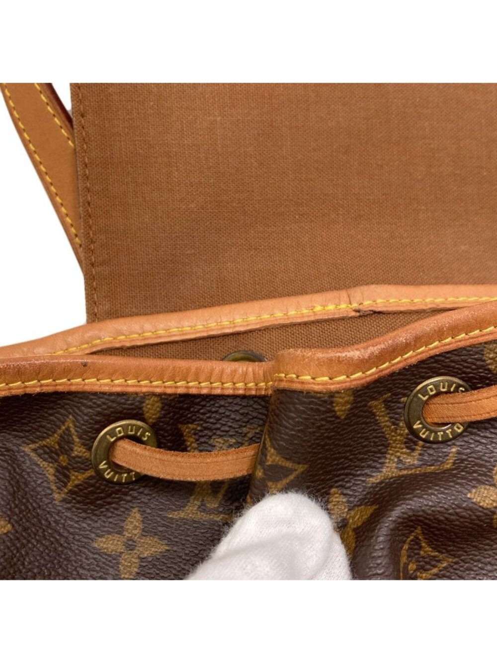 Louis Vuitton Montsouris Middle Backpack Monogram Canvas - Picture 13 of 15